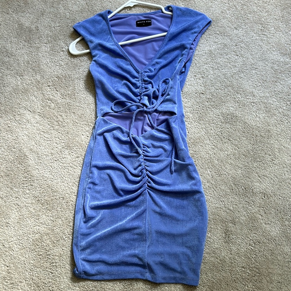 White Fox Mini Dress